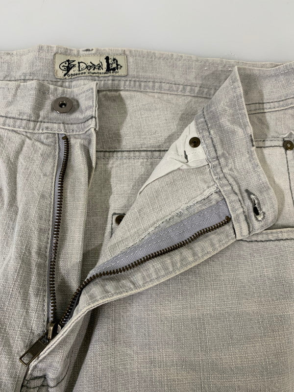 【中古品】【メンズ】 GODBODY ゴッドボディー DENIM PANTS デニムパンツ ボトムス 157-260416-AS-15-min サイズ：36/32 カラー：グレー 万代Net店
