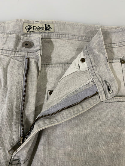 【中古品】【メンズ】 GODBODY ゴッドボディー DENIM PANTS デニムパンツ ボトムス 157-260416-AS-15-min サイズ：36/32 カラー：グレー 万代Net店