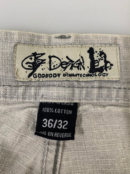 【中古品】【メンズ】 GODBODY ゴッドボディー DENIM PANTS デニムパンツ ボトムス 157-260416-AS-15-min サイズ：36/32 カラー：グレー 万代Net店