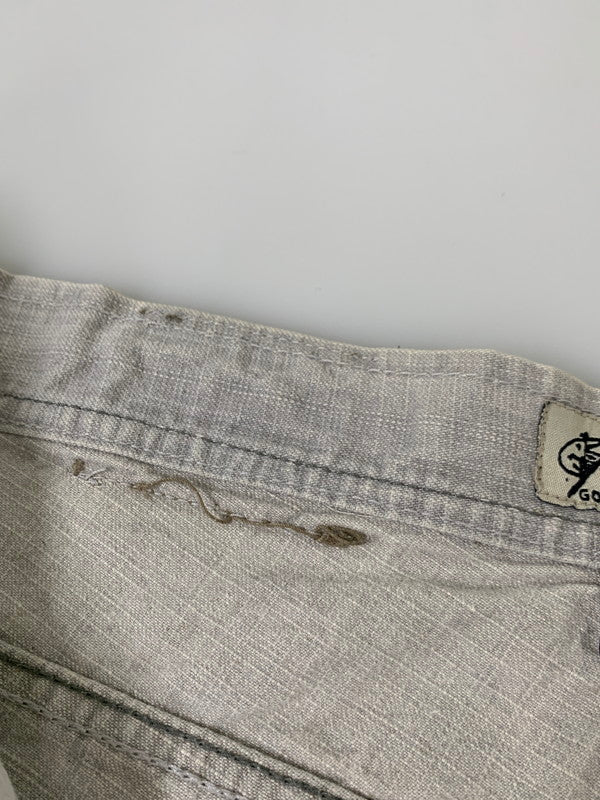 【中古品】【メンズ】 GODBODY ゴッドボディー DENIM PANTS デニムパンツ ボトムス 157-260416-AS-15-min サイズ：36/32 カラー：グレー 万代Net店