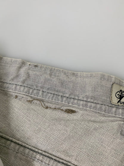 【中古品】【メンズ】 GODBODY ゴッドボディー DENIM PANTS デニムパンツ ボトムス 157-260416-AS-15-min サイズ：36/32 カラー：グレー 万代Net店
