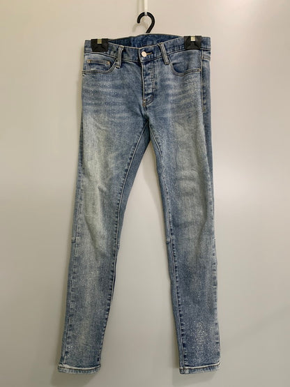 【中古品】【メンズ】 MNML ミニマル SKINNY DENIM PANTS スキニー デニムパンツ ボトムス 153-260416-AS-18-min サイズ：30 カラー：ブルー 万代Net店