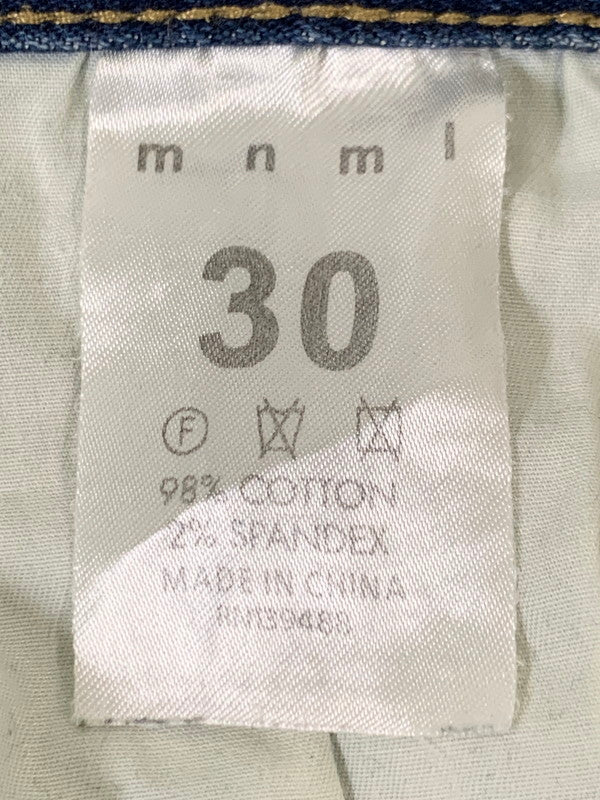 【中古品】【メンズ】 MNML ミニマル SKINNY DENIM PANTS スキニー デニムパンツ ボトムス 153-260416-AS-18-min サイズ：30 カラー：ブルー 万代Net店