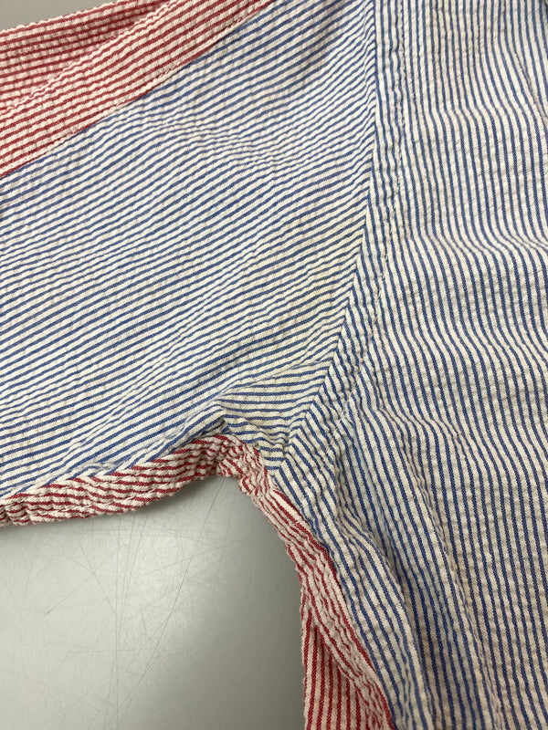 【中古品】【メンズ】 STUSSY ステューシー S/S MULTI COLOR SHIRT ショートスリーブ マルチカラーシャツ 半袖シャツ トップス 142-260626-yn-37-min サイズ：M カラー：マルチカラー 万代Net店