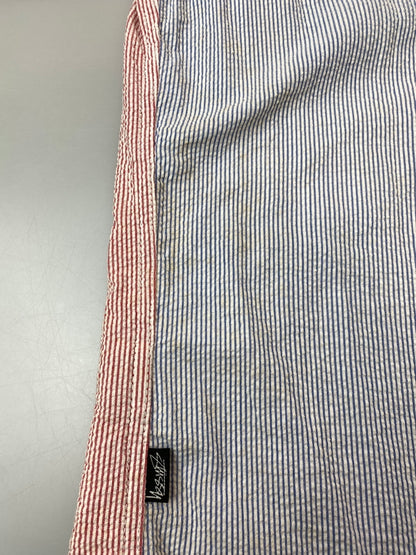 【中古品】【メンズ】 STUSSY ステューシー S/S MULTI COLOR SHIRT ショートスリーブ マルチカラーシャツ 半袖シャツ トップス 142-260626-yn-37-min サイズ：M カラー：マルチカラー 万代Net店
