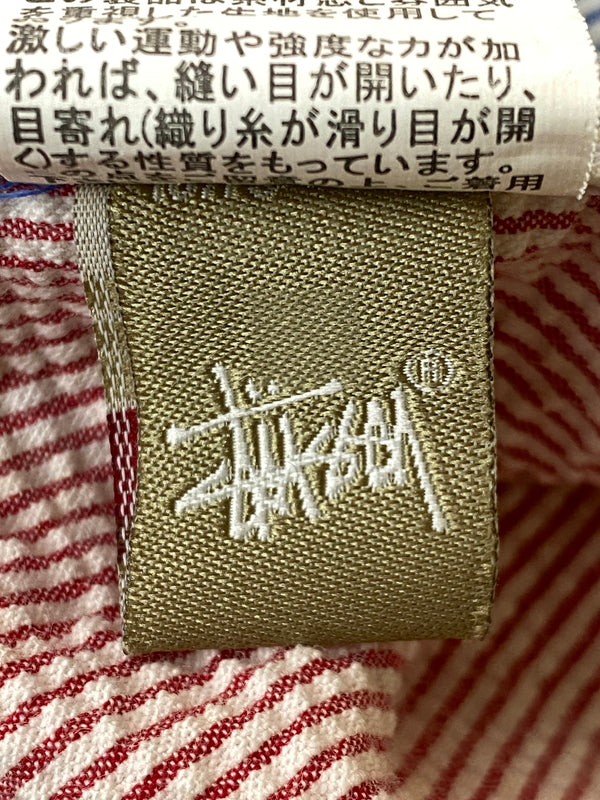 【中古品】【メンズ】 STUSSY ステューシー S/S MULTI COLOR SHIRT ショートスリーブ マルチカラーシャツ 半袖シャツ トップス 142-260626-yn-37-min サイズ：M カラー：マルチカラー 万代Net店