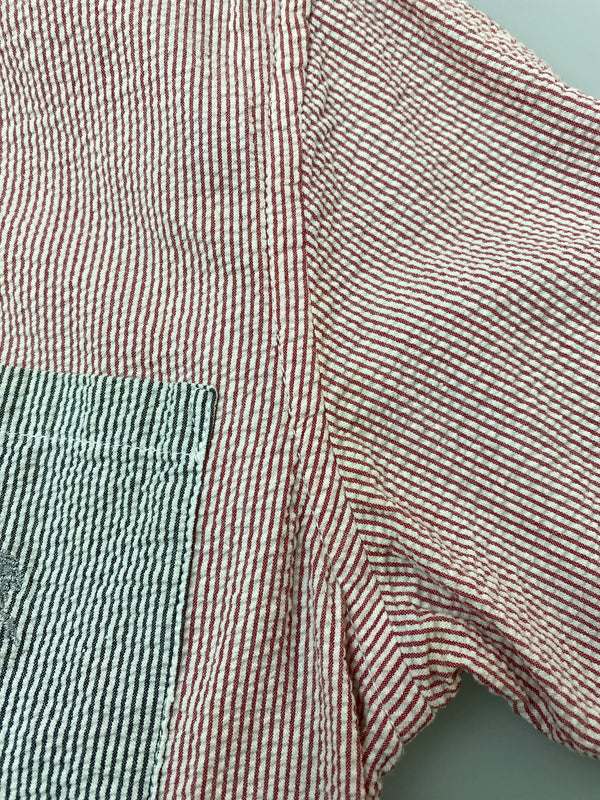 【中古品】【メンズ】 STUSSY ステューシー S/S MULTI COLOR SHIRT ショートスリーブ マルチカラーシャツ 半袖シャツ トップス 142-260626-yn-37-min サイズ：M カラー：マルチカラー 万代Net店