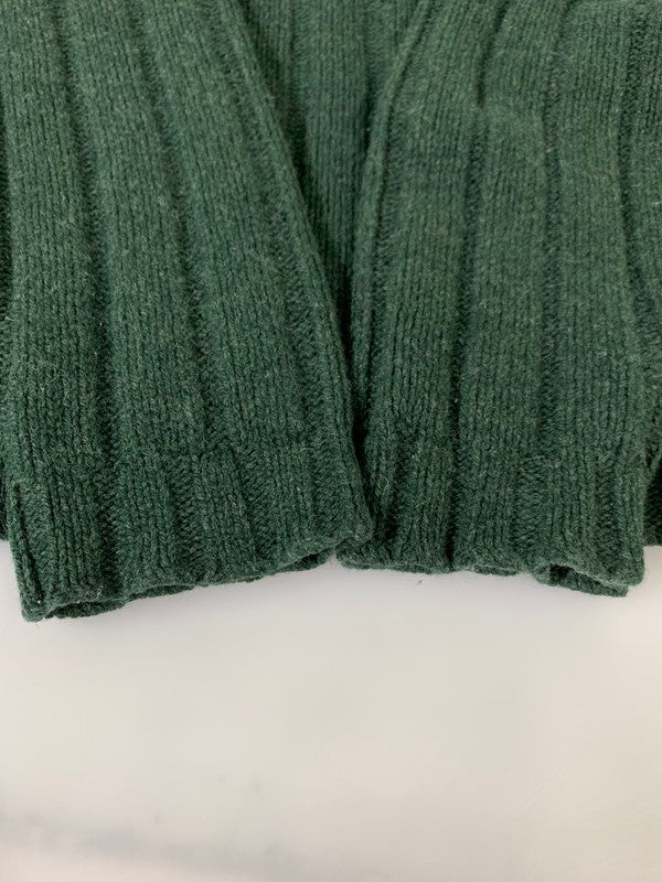 【中古品】【メンズ】 POLO RALPH LAUREN ポロ・ラルフローレン LAMB WOOL LS KNIT 146-260416-AS-4-min サイズ：L カラー：グリーン 万代Net店