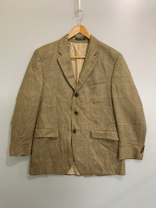 【現状渡し品】【メンズ】 RALPH LAUREN ラルフローレン 70S カナダ製 大文字タグ JACKET ヴィンテージ アウター ジャケット 146-260416-AS-7-min サイズ：下記参照 カラー：ベージュ/ブラウン 万代Net店