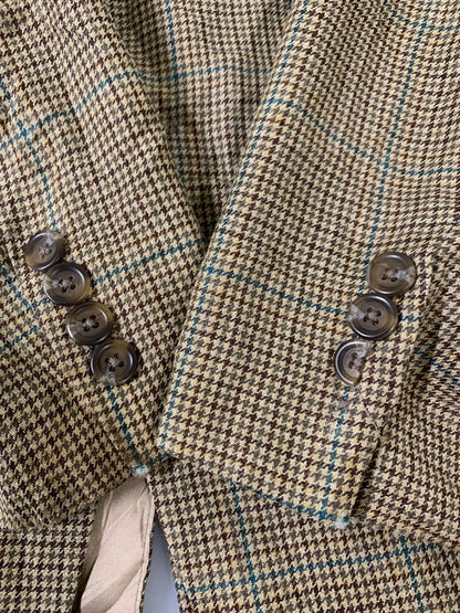 【現状渡し品】【メンズ】 RALPH LAUREN ラルフローレン 70S カナダ製 大文字タグ JACKET ヴィンテージ アウター ジャケット 146-260416-AS-7-min サイズ：下記参照 カラー：ベージュ/ブラウン 万代Net店