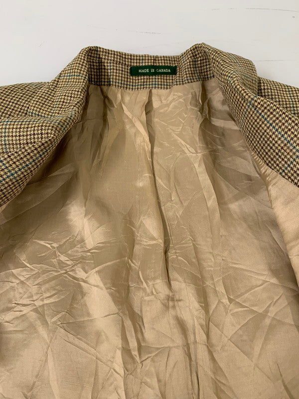 【現状渡し品】【メンズ】 RALPH LAUREN ラルフローレン 70S カナダ製 大文字タグ JACKET ヴィンテージ アウター ジャケット 146-260416-AS-7-min サイズ：下記参照 カラー：ベージュ/ブラウン 万代Net店