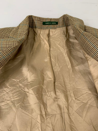 【現状渡し品】【メンズ】 RALPH LAUREN ラルフローレン 70S カナダ製 大文字タグ JACKET ヴィンテージ アウター ジャケット 146-260416-AS-7-min サイズ：下記参照 カラー：ベージュ/ブラウン 万代Net店