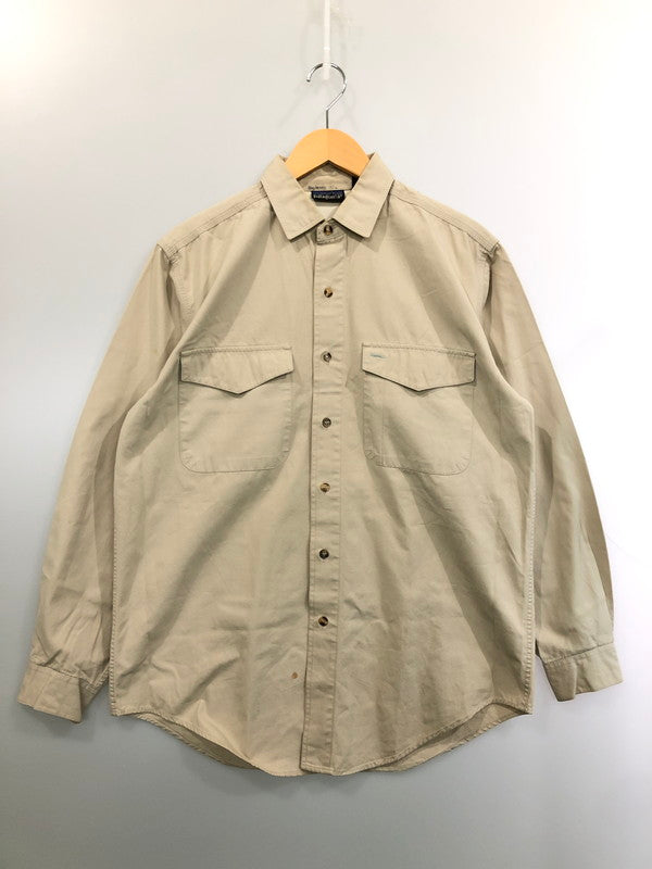 【中古品】【メンズ】 patagonia パタゴニア 52211 LS SHIRT 長袖シャツ ロングスリーブ 144-260415-AS-23-min サイズ：S カラー：ベージュ 万代Net店