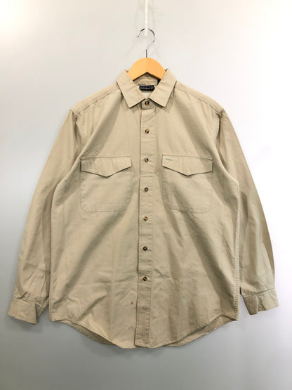 【中古品】【メンズ】 patagonia パタゴニア 52211 LS SHIRT 長袖シャツ ロングスリーブ 144-260415-AS-23-min サイズ：S カラー：ベージュ 万代Net店