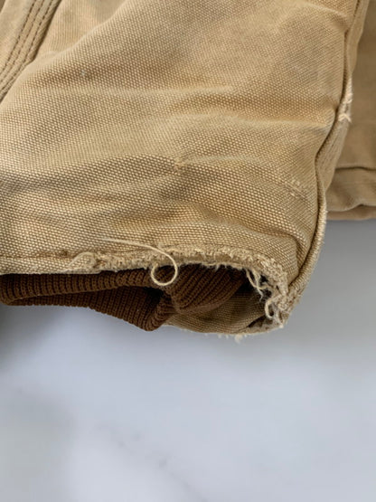 【現状渡し品】【メンズ】 Carhartt カーハート TRADITIONAL DUCK JACKET トラディショナル ダック ジャケット メンズ アウター 146-260414-KS-14-min サイズ：不明 カラー：ベージュ 万代Net店