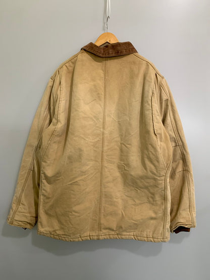 【現状渡し品】【メンズ】 Carhartt カーハート TRADITIONAL DUCK JACKET トラディショナル ダック ジャケット メンズ アウター 146-260414-KS-14-min サイズ：不明 カラー：ベージュ 万代Net店