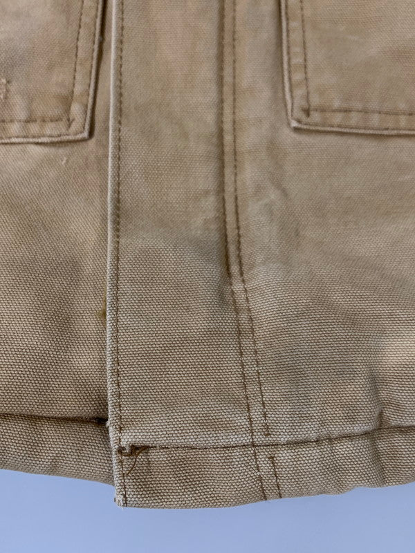 【現状渡し品】【メンズ】 Carhartt カーハート TRADITIONAL DUCK JACKET トラディショナル ダック ジャケット メンズ アウター 146-260414-KS-14-min サイズ：不明 カラー：ベージュ 万代Net店