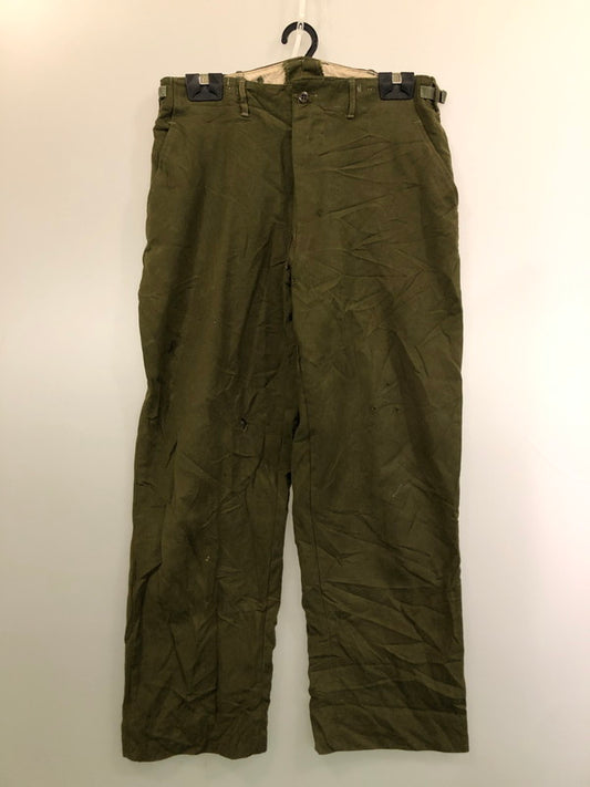 【現状渡し品】【メンズ】 フランス軍 RAPID ZIP PANTS ラピッド ジップ パンツ ボトムス 157-260415-AS-18-min サイズ：下記参照 カラー：カーキ 万代Net店