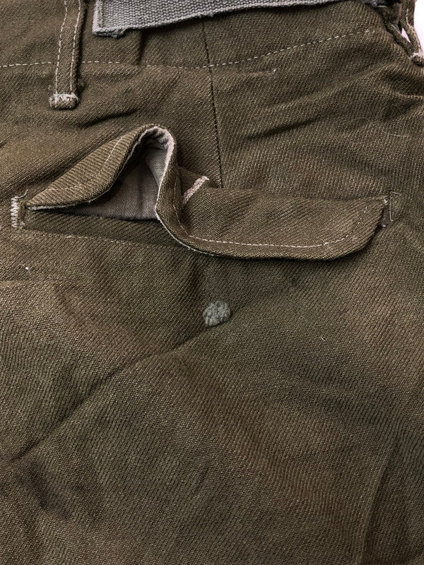 【現状渡し品】【メンズ】 フランス軍 RAPID ZIP PANTS ラピッド ジップ パンツ ボトムス 157-260415-AS-18-min サイズ：下記参照 カラー：カーキ 万代Net店