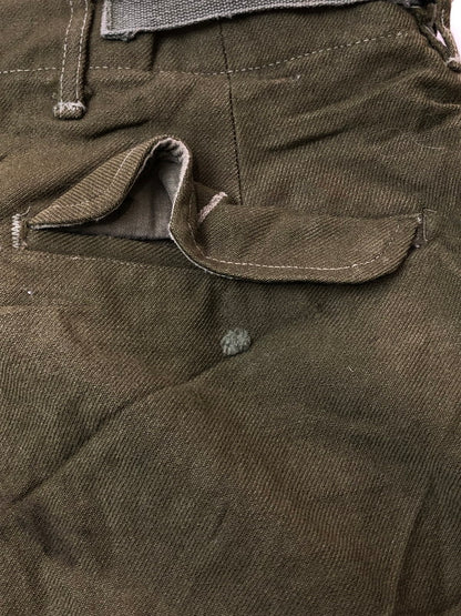 【現状渡し品】【メンズ】 フランス軍 RAPID ZIP PANTS ラピッド ジップ パンツ ボトムス 157-260415-AS-18-min サイズ：下記参照 カラー：カーキ 万代Net店