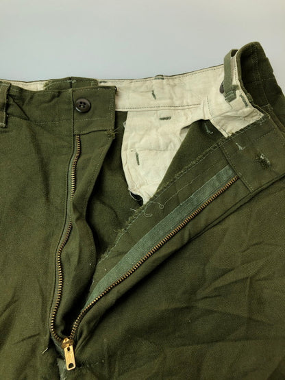 【現状渡し品】【メンズ】 フランス軍 RAPID ZIP PANTS ラピッド ジップ パンツ ボトムス 157-260415-AS-18-min サイズ：下記参照 カラー：カーキ 万代Net店