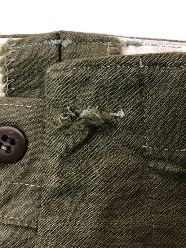 【現状渡し品】【メンズ】 フランス軍 RAPID ZIP PANTS ラピッド ジップ パンツ ボトムス 157-260415-AS-18-min サイズ：下記参照 カラー：カーキ 万代Net店