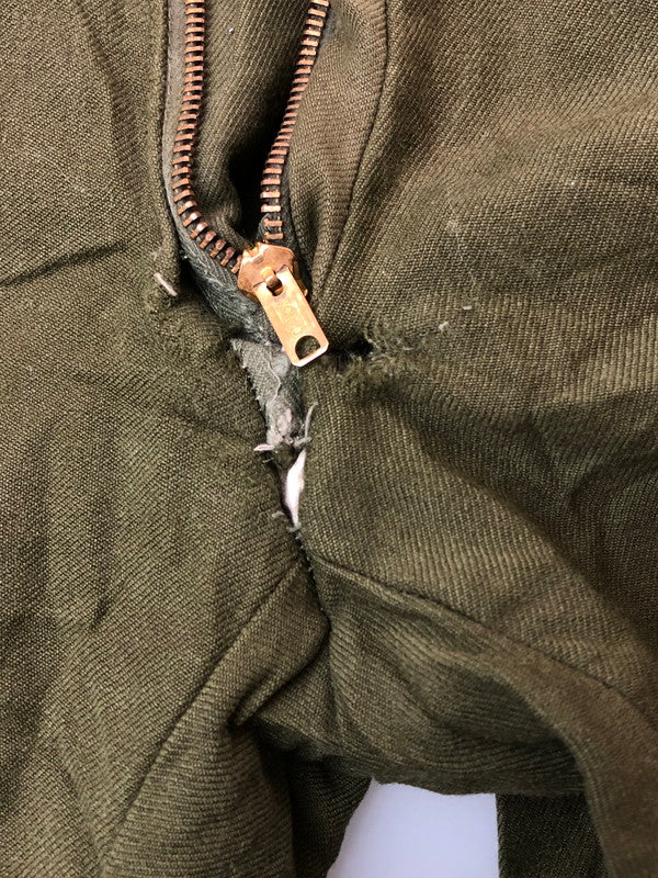 【現状渡し品】【メンズ】 フランス軍 RAPID ZIP PANTS ラピッド ジップ パンツ ボトムス 157-260415-AS-18-min サイズ：下記参照 カラー：カーキ 万代Net店