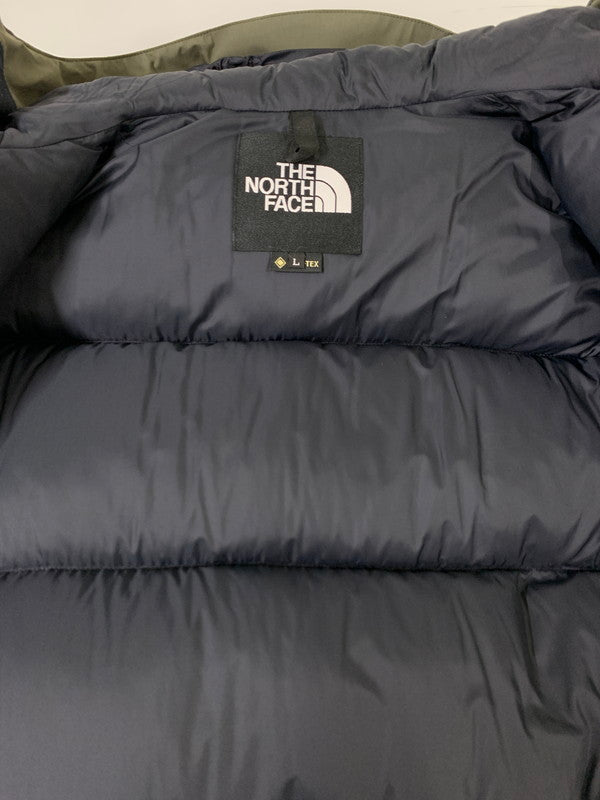 【中古品】【メンズ】 THE NORTH FACE ザ・ノースフェイス MOUNTAIN DOWN JACKET ND91930 マウンテンダウンジャケット アウター 144-260412-SH-12-min サイズ：L カラー：オリーブ/ブラック 万代Net店