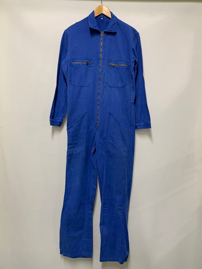 【現状渡し品】【メンズ】 ADOLPHE LAFONT アドルフラフォン VINTAGE EURO WORK 60S-70S ECLAIR ZIP オールインワン ヴィンテージ つなぎ 157-260416-AS-1-min サイズ：1 カラー：ブルー 万代Net店