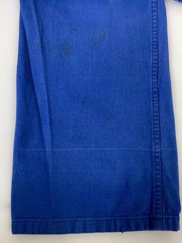 【現状渡し品】【メンズ】 ADOLPHE LAFONT アドルフラフォン VINTAGE EURO WORK 60S-70S ECLAIR ZIP オールインワン ヴィンテージ つなぎ 157-260416-AS-1-min サイズ：1 カラー：ブルー 万代Net店