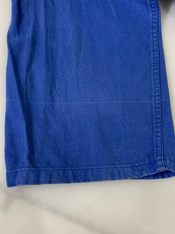 【現状渡し品】【メンズ】 ADOLPHE LAFONT アドルフラフォン VINTAGE EURO WORK 60S-70S ECLAIR ZIP オールインワン ヴィンテージ つなぎ 157-260416-AS-1-min サイズ：1 カラー：ブルー 万代Net店