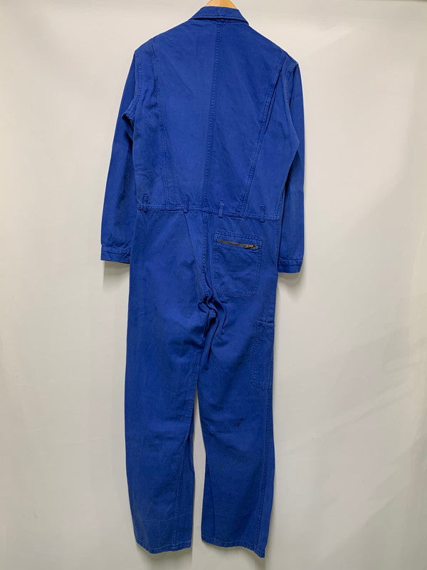 【現状渡し品】【メンズ】 ADOLPHE LAFONT アドルフラフォン VINTAGE EURO WORK 60S-70S ECLAIR ZIP オールインワン ヴィンテージ つなぎ 157-260416-AS-1-min サイズ：1 カラー：ブルー 万代Net店