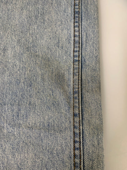 【中古品】【メンズ】 XLARGE エクストララージ 101253031015 OLD ENGLISH DENIM PANTS デニムパンツ ボトムス 153-260416-AS-19-min サイズ：36 カラー：ライトインディゴ 万代Net店