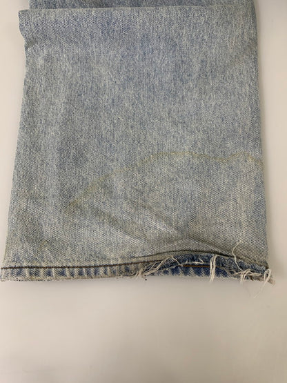 【中古品】【メンズ】 XLARGE エクストララージ 101253031015 OLD ENGLISH DENIM PANTS デニムパンツ ボトムス 153-260416-AS-19-min サイズ：36 カラー：ライトインディゴ 万代Net店