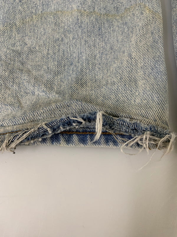 【中古品】【メンズ】 XLARGE エクストララージ 101253031015 OLD ENGLISH DENIM PANTS デニムパンツ ボトムス 153-260416-AS-19-min サイズ：36 カラー：ライトインディゴ 万代Net店