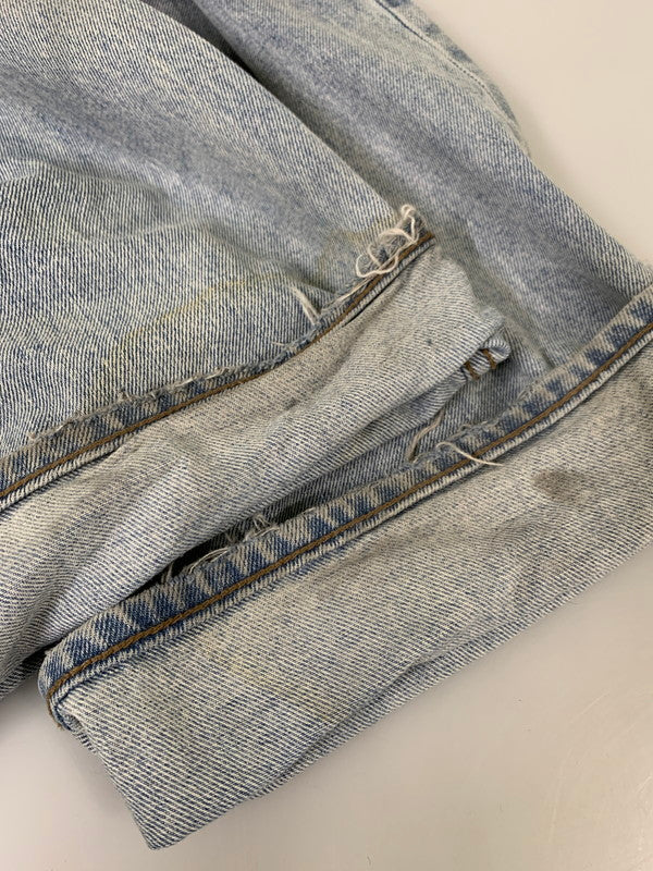 【中古品】【メンズ】 XLARGE エクストララージ 101253031015 OLD ENGLISH DENIM PANTS デニムパンツ ボトムス 153-260416-AS-19-min サイズ：36 カラー：ライトインディゴ 万代Net店