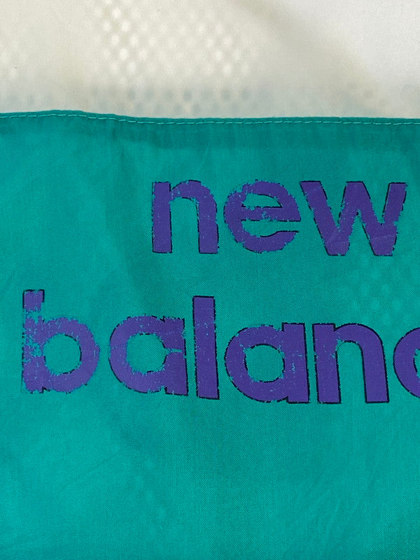 【現状渡し品】【メンズ】 NEW BALANCE ニューバランス 90S マルチカラーナイロンジャケット 1990年代 メンズ ジャケット アウター 146-260410-KS-19-min サイズ：不明 カラー：パープル/グリーン/ブラック 万代Net店