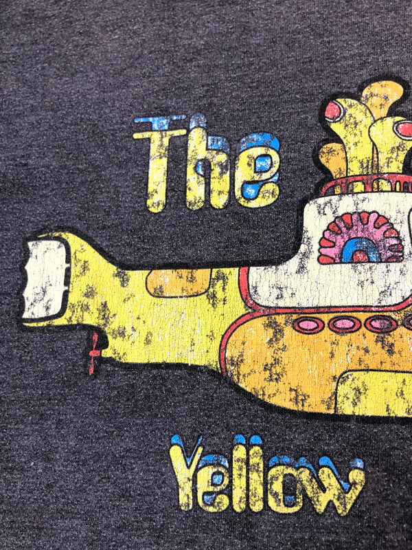 【現状渡し品】【メンズ】 THE BEATLES YELLOW SUBMARINE TEE ビートルズ 半袖Tシャツ ショートスリーブ 146-260415-AS-26-min サイズ：下記参照 カラー：グレー 万代Net店