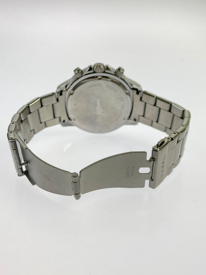 【中古品】【メンズ】 FOSSIL フォッシル MM BANNON アナログ クオーツ腕時計 BQ2492 ミリ バノン 腕時計 197-260413-KS-02-min カラー：シルバー 万代Net店