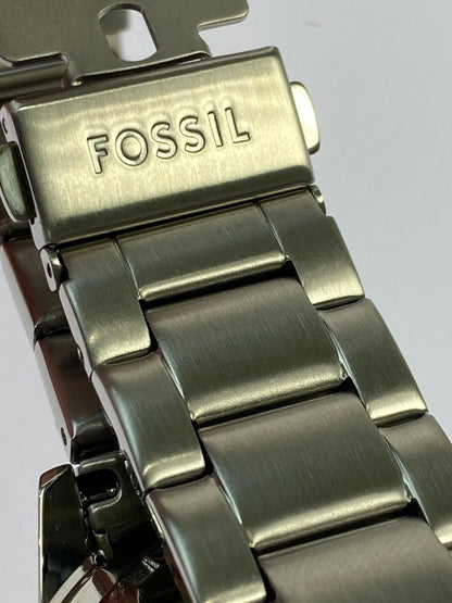 【中古品】【メンズ】 FOSSIL フォッシル MM BANNON アナログ クオーツ腕時計 BQ2492 ミリ バノン 腕時計 197-260413-KS-02-min カラー：シルバー 万代Net店