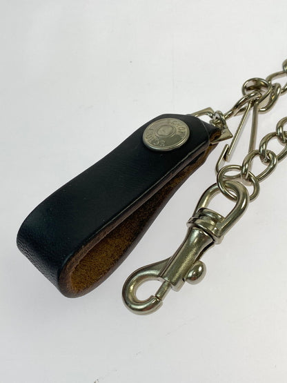 【中古品】【メンズ】 schott ショット LEATHER WALLET レザー ウォレット 財布 200-260413-KS-03-min カラー：ブラック 万代Net店
