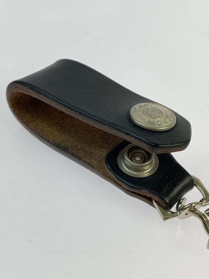 【中古品】【メンズ】 schott ショット LEATHER WALLET レザー ウォレット 財布 200-260413-KS-03-min カラー：ブラック 万代Net店