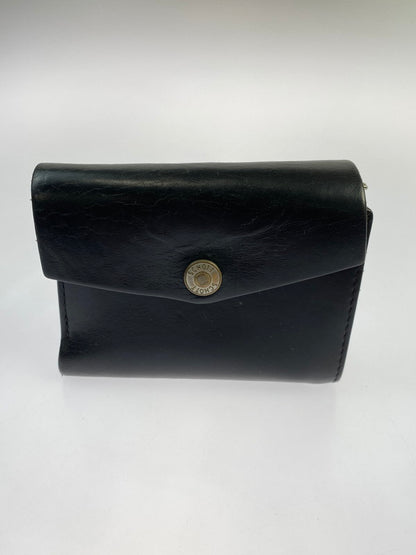 【中古品】【メンズ】 schott ショット LEATHER WALLET レザー ウォレット 財布 200-260413-KS-03-min カラー：ブラック 万代Net店