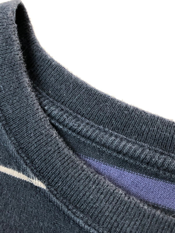 【中古品】【メンズ】 WTAPS ダブルタップス 231ATDT-CSM21 23SS BDY 02 L S COTTON TEXTILE 長袖Tシャツ ロングスリーブ 142-260415-AS-24-min サイズ：03 カラー：ネイビー/パープル/グレー 万代Net店