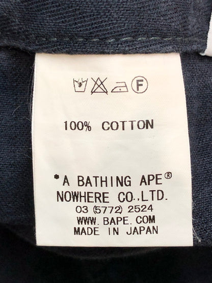 【中古品】【メンズ】 A BATHING APE アベイシングエイプ CARGO SHORT カーゴ ショートパンツ ボトムス 153-260415-AS-11-min サイズ：M カラー：ダークネイビー(色あせ) 万代Net店