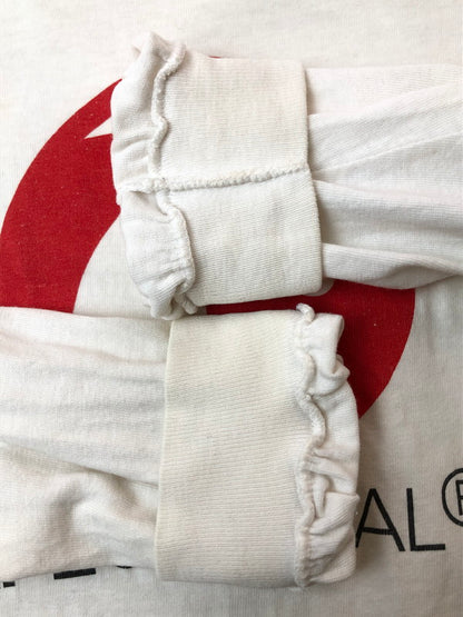 【現状渡し品】【メンズ】 A BATHING APE アベイシングエイプ 90S APE GENERAL L S TEE 長袖Tシャツ ロングスリーブ 142-260415-AS-20-min サイズ：M カラー：ホワイト 万代Net店