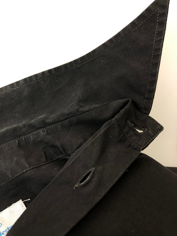 【中古品】【メンズ】 Vivienne WestwoodMAN ヴィヴィアンウエストウッドマン 90S SHIRT 長袖シャツ ロングスリーブ 141-260415-AS-6-min サイズ：2 カラー：ブラック 万代Net店