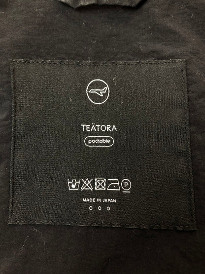 【中古品】【メンズ】 TEATORA テアトラ CARTRIDGE SHIRTS TT-CG-SHT-P カートリッジシャツ メンズ トップス 長袖 140-260416-KS-20-min サイズ：3 カラー：ブラック 万代Net店