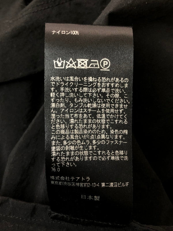 【中古品】【メンズ】 TEATORA テアトラ CARTRIDGE SHIRTS TT-CG-SHT-P カートリッジシャツ メンズ トップス 長袖 140-260416-KS-20-min サイズ：3 カラー：ブラック 万代Net店