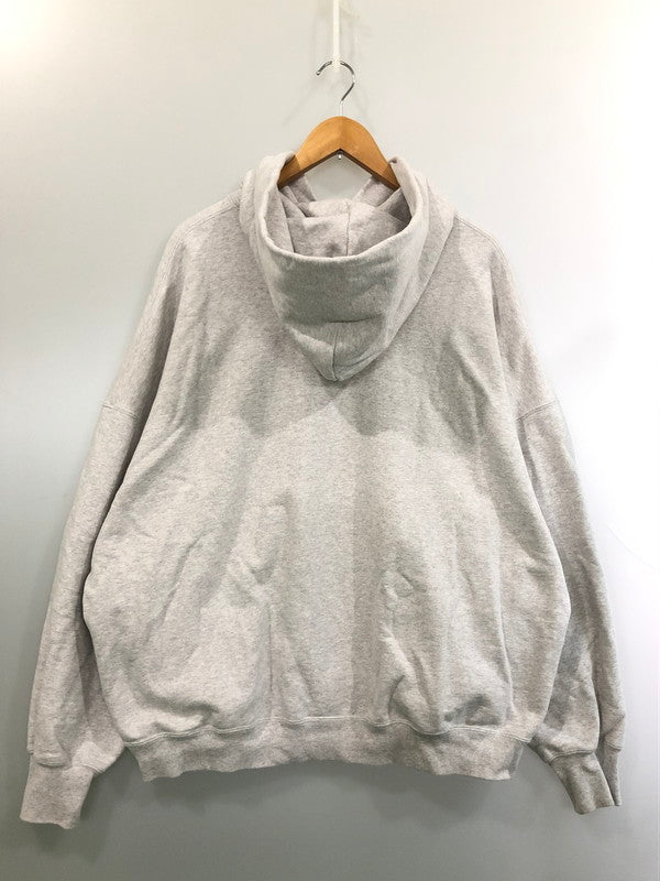 【中古品】【メンズ】 COOTIE クーティー OPEN END YARN PLAIN SWEAT SNAP HOODIE スナップ パーカー 142-260415-AS-7-min サイズ：L カラー：グレー 万代Net店